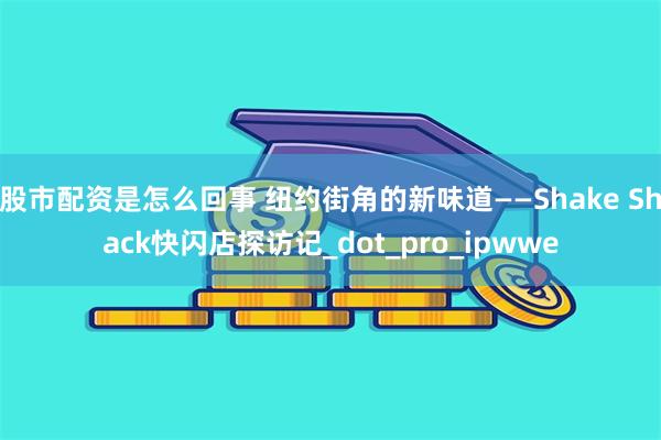股市配资是怎么回事 纽约街角的新味道——Shake Shack快闪店探访记_dot_pro_ipwwe